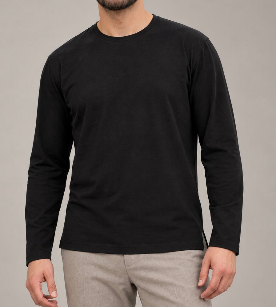 The Bamboo Cotton Long Sleeve