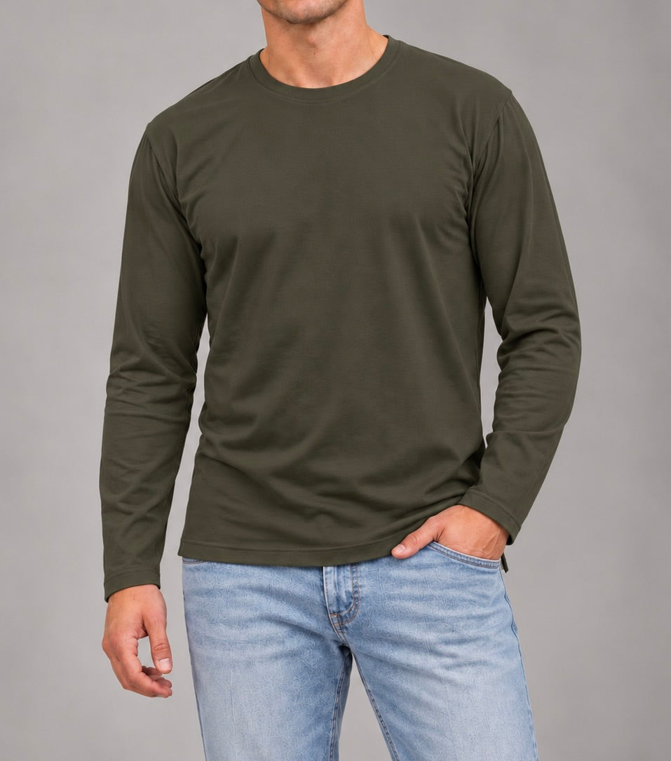 The Bamboo Cotton Long Sleeve