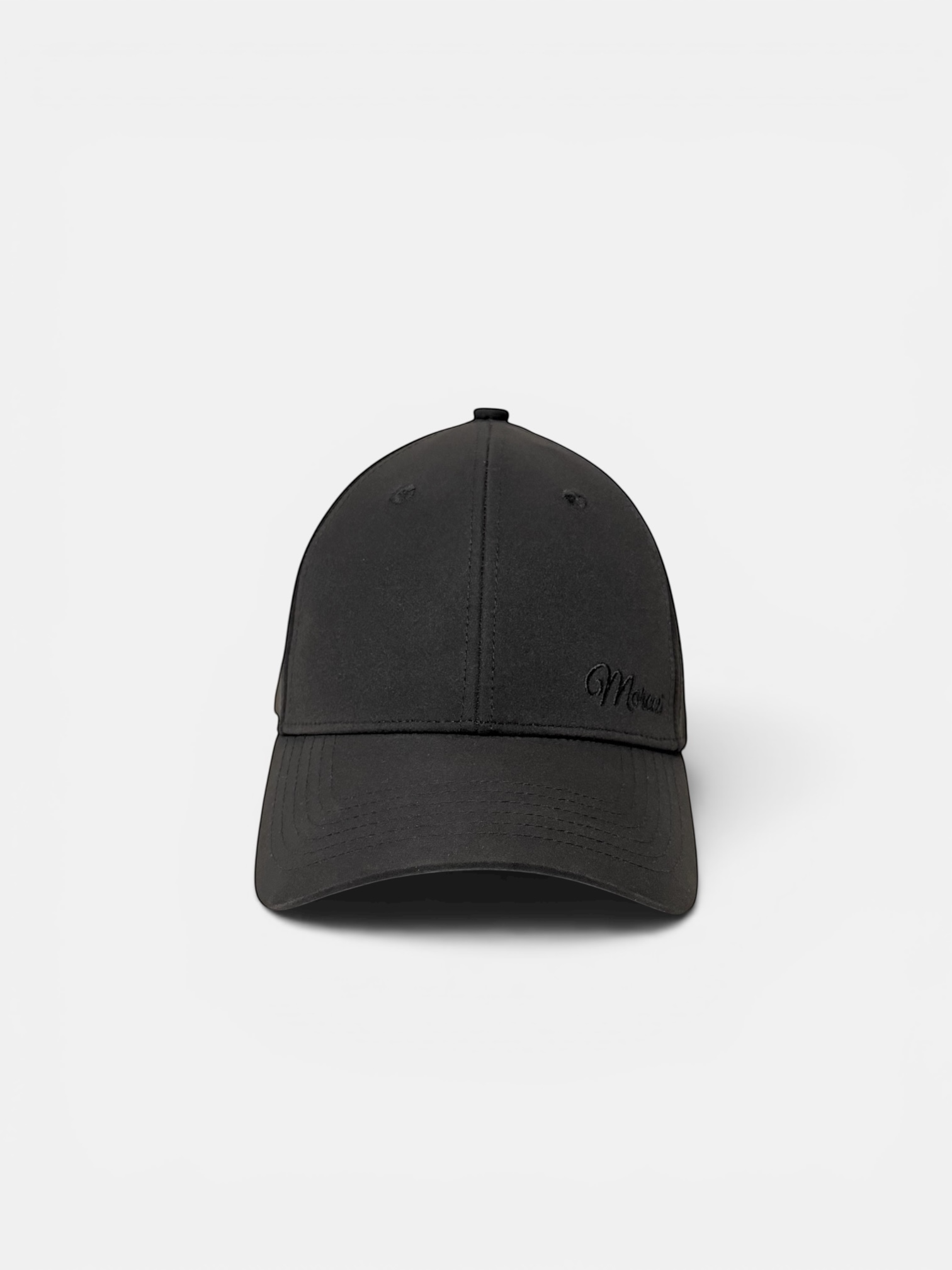 Black hat front view